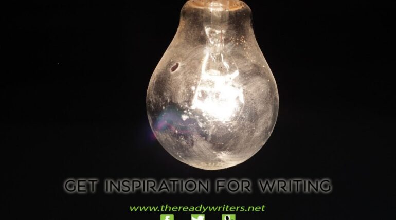 get inspiration for your writing