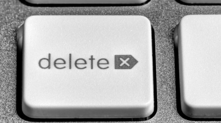 delete