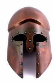 bronze corinthian helmet