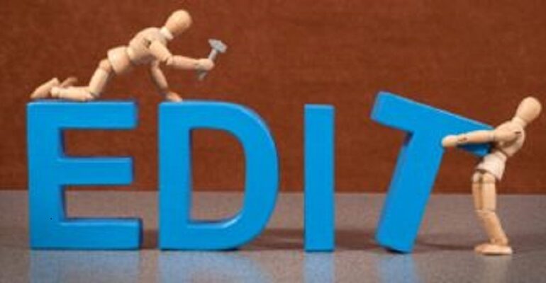 illustraston of lego figures hiring an editor